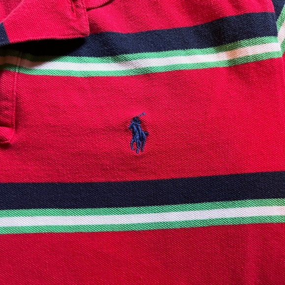 Vintage Polo Ralph Lauren Striped Polo - Picture 4 of 5